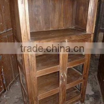 Antique Reproduction Hutch Cabinet