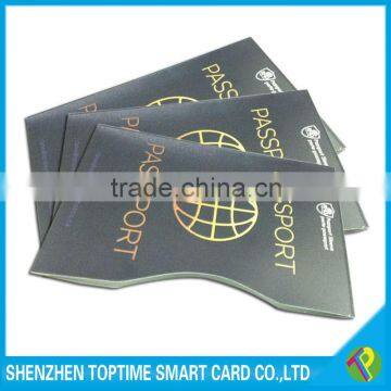 customized passport ID card RFID blocking card sleeve for anti thief in USA and Euro hot selling