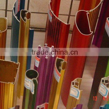 aluminum brite dip (polished) extrusions for decoration