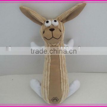 2013 Plush dog chew toy rabbit