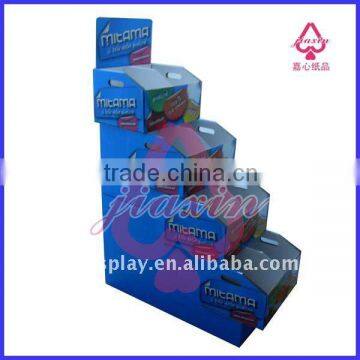 JX1005 Custom Paper display stand for Fruit