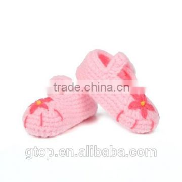 Wholesale Baby Handmade Crochet Shoes Supplier for 1-10 months old S-0024