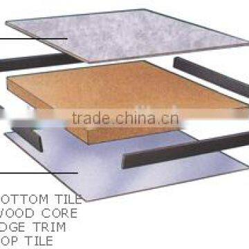 Guangzhou MDF antistatic wood core panel raised floor systems