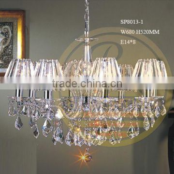 18" crystal chandelier light for home,baolian crystal chandelier light for home