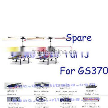 Spare Parts for GS370 RC Helicopter G-MAXTEC Accessories
