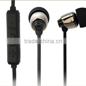 Bluetooth Wireless Earphone Volume Control and mic