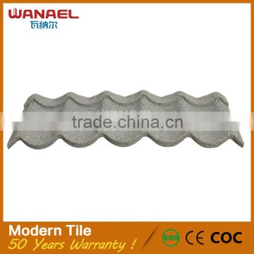 Wanael building material heat resistance steel roof tile metal sheet price