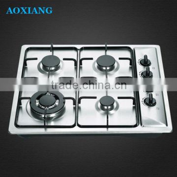 Built-in 4 Burner SST Panel Gas Hobs / Gas Stoves / Gas Cookers / Gas Cooktop XLX-624S-1