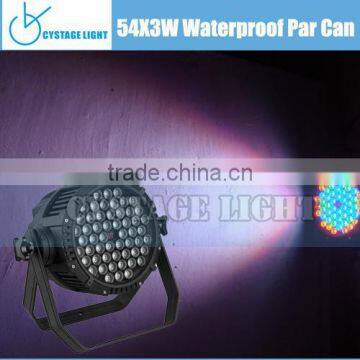 Led Par Can Light Ip65 Outdoor Lighting 54x3w RGB 3 IN 1 Par Led