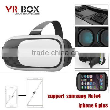 2016 New Design 3d glasses virtual reality Movies and Game vrbox headset 3d VR BOX for sale