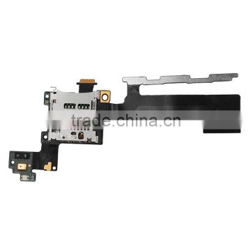 Original Genuine SD Card Reader Contact With Flex Cable For HTC One M9