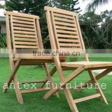 Teak Hanton Folding Chair for Teak Outdoor and Garden Furniture