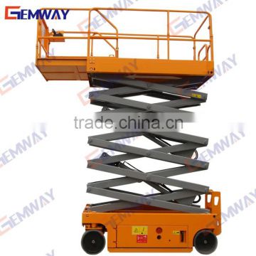 12m Automatic ladder electric lift for warehouse