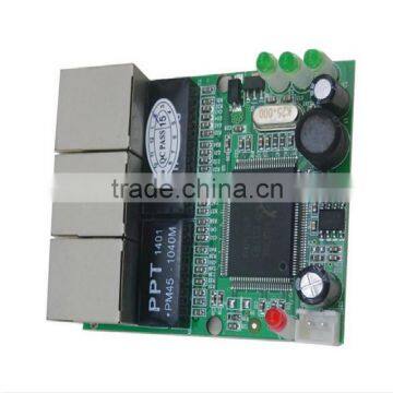 OEM 5v mini network switch module 3 port