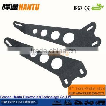 Super hood bracket!20inch Single or Dual Row LED Light Bar Mount Bracket Hidden roof Mounting Brackets for 4WD Model: HT-Z007