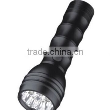 2015 most cheapest mini Economical Alloy 10LED flashlight for normal battery