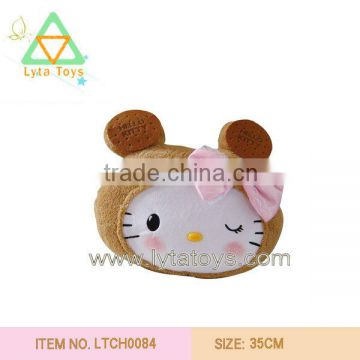 Plush Hello Kitty Cushion With Accessories