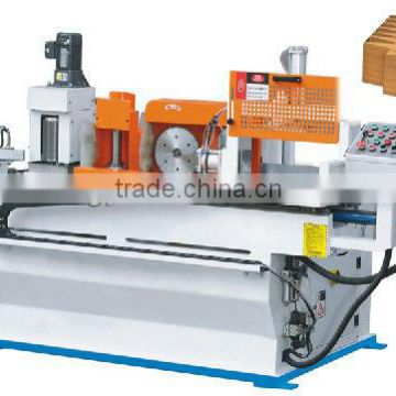 Finger Joint Shaper Machine with glue coating