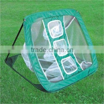 foldable multiple practice pop up Golf Chipping Net with target for practice indoor/outdoor