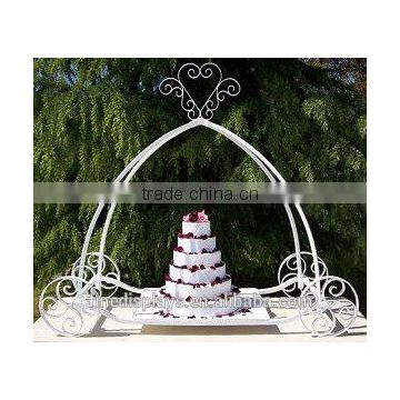 cake tools Cinderella carriage cake display stand for wedding