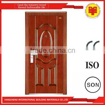 Latest design single interior 30kg 900*2150 cold rolled steel doors for sales