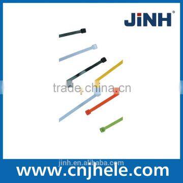 High tensile strength superior yueqing jinghong plastic self- locking nylon cable tie