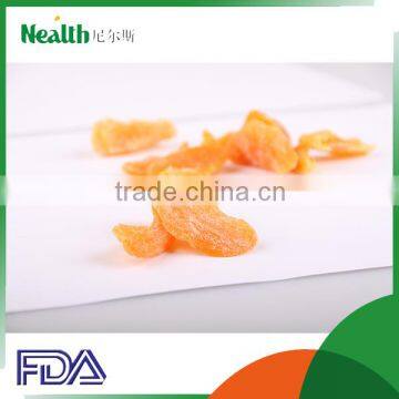 China manufacturer yellow peach fruit chips