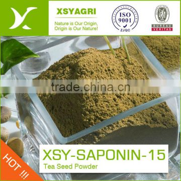 100 % Natural Tea Seed Meal with straw