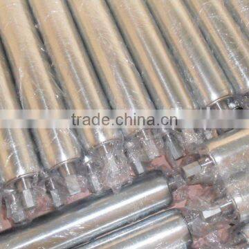 stainless steel belt roller with hexagonal shaft