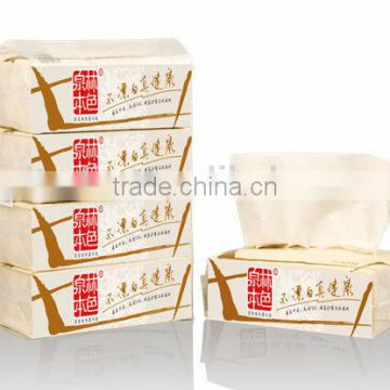 Unbleached Wheat straw pulp facial paper