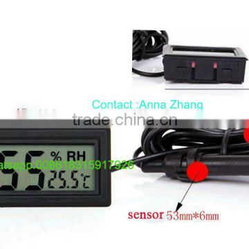 portable temperature and humidity meter Led display, factory supplier Jifeng brand,CE