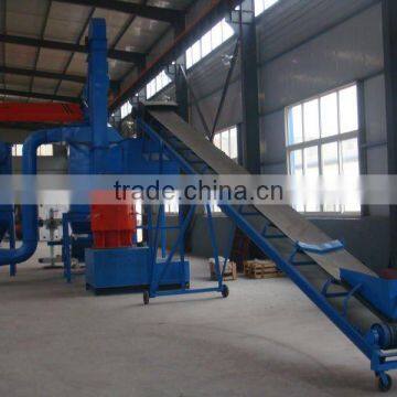 complete pellet production line for wood pellet fuel,integral unit