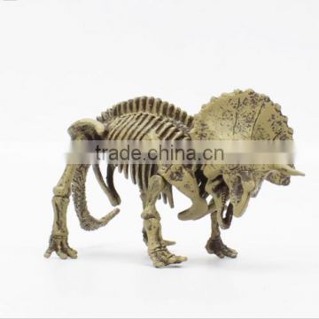 custom make Plastic 3D Generic Dinosaur Skeleton Puzzle Assembly
