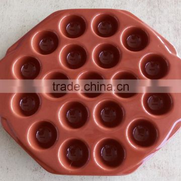 stoneware cheese plate with solid color