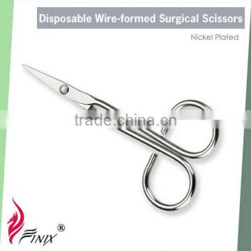 Sharp/Sharp Disposable Wire-formed Surgical Scissors