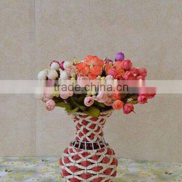2014 Hot sale wedding decoration artificial flower bouquet
