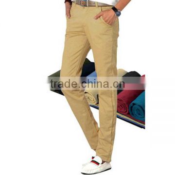 Hot sale loose plain causual long trousers pants for men factory