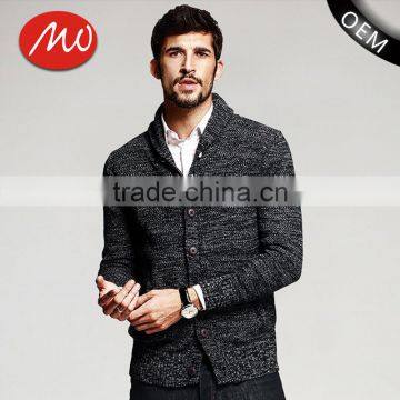 china factory thick button cardigan winter mens sweater design for hot sale