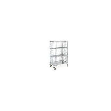 Knock down retail heavy duty wire display stand rack shelf / storage shelving units