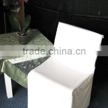 heavy fabric 100%polyester banquet chair covers and restaurant chair cover