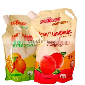 Fruit language high efficiency liquid detergent