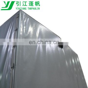 700gsm waterproof 100% polyester fabric pvc coated tarpaulin truck tarps