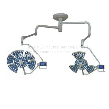 Ceiling Mounted Hospital LED Surgical Lamp Double Dome V4+6