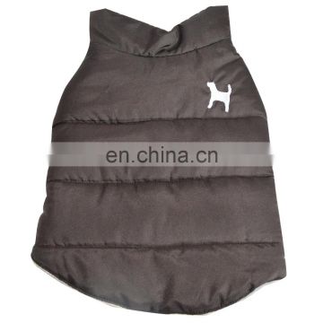 fashion black dog clothes bulk china manufacturer pet winter coat
