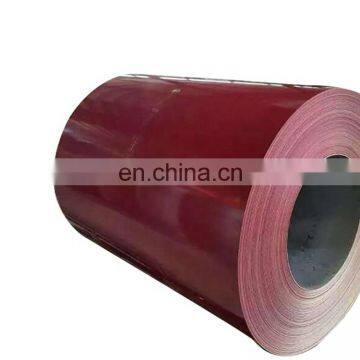 Prepainted or color coated steel coil PPGI or PPGL color coated galvanized steel