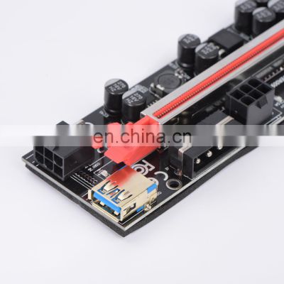 2021 Best Selling 009S Usb 3.0 6Pin Pci-E Riser Board Express 1X to 16X Expansion Riser Board Adapter Ver 009S