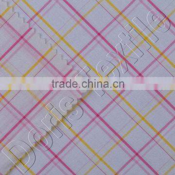 2016 hot COTTON YARN DYED fabric/textile