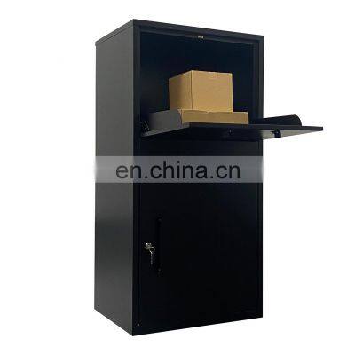 Large Freestanding Apartment Lockable Parcel Drop Box with Combination Code Lock parcel box