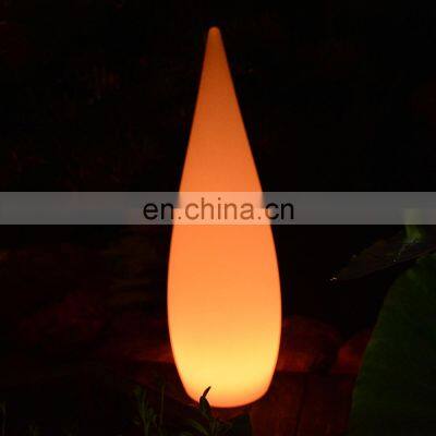 snow garden Christmas lamps /Outdoor waterproof PE plastic led rechargeable floor lamps home decor modern home decor lights