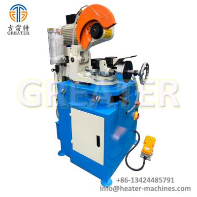 China GREATER Pneumatic Angle Tube Cutting Machine Supplier